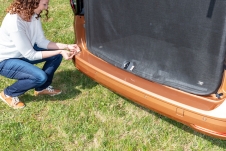 Schutzfolie für lackierte Stoßfänger, transparent, VW Caddy 5/Caddy California